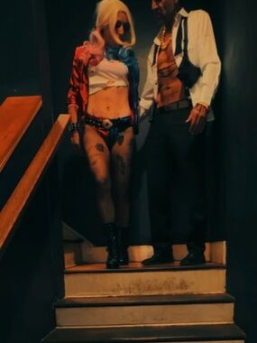 💓HARLEY QUINN SUICIDE SQUAD HALLOWEEN COMPLETE COSTUME💓